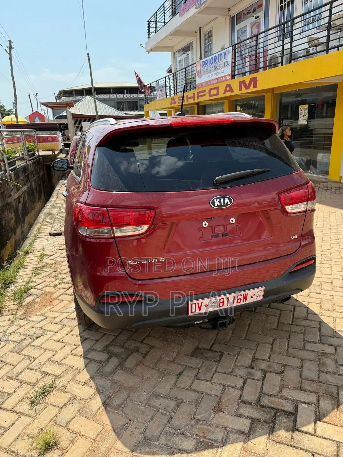 Kia Sorento 3.3L LX FWD 2017 Burgundy