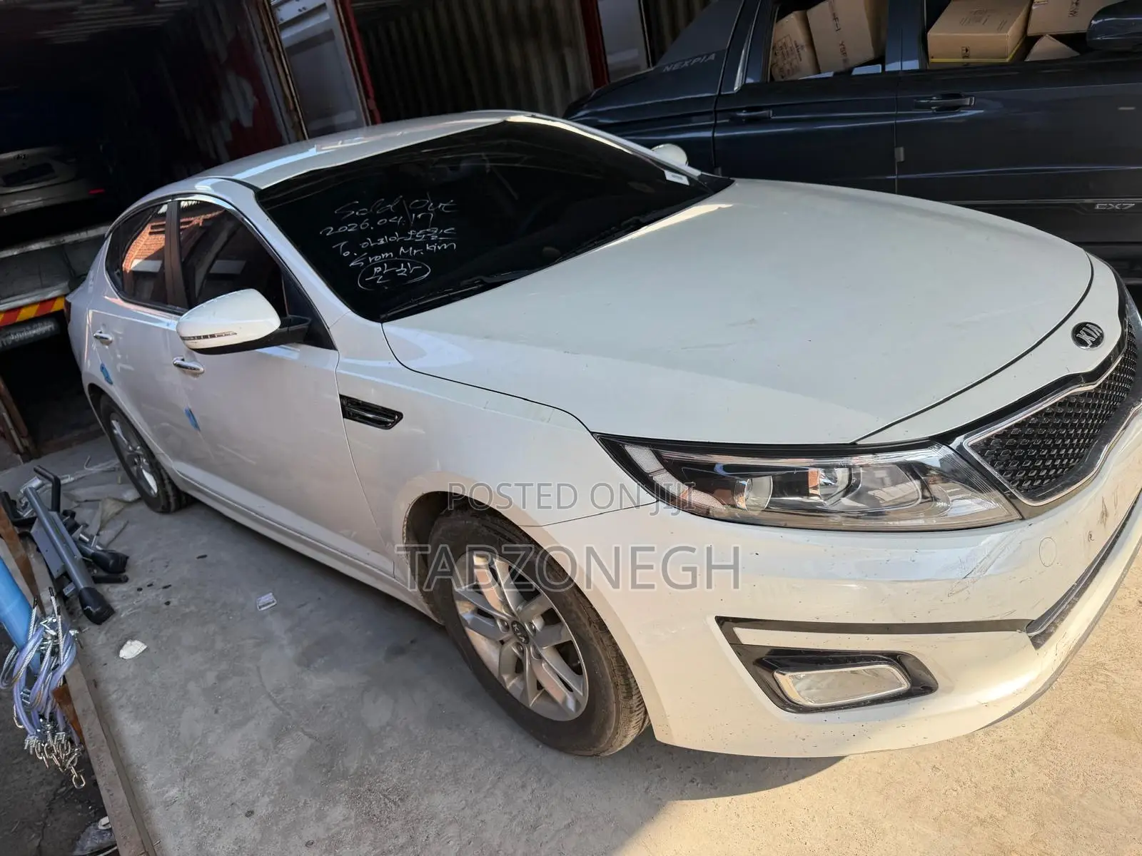Kia K5 2.0 T-GDI 2015 White