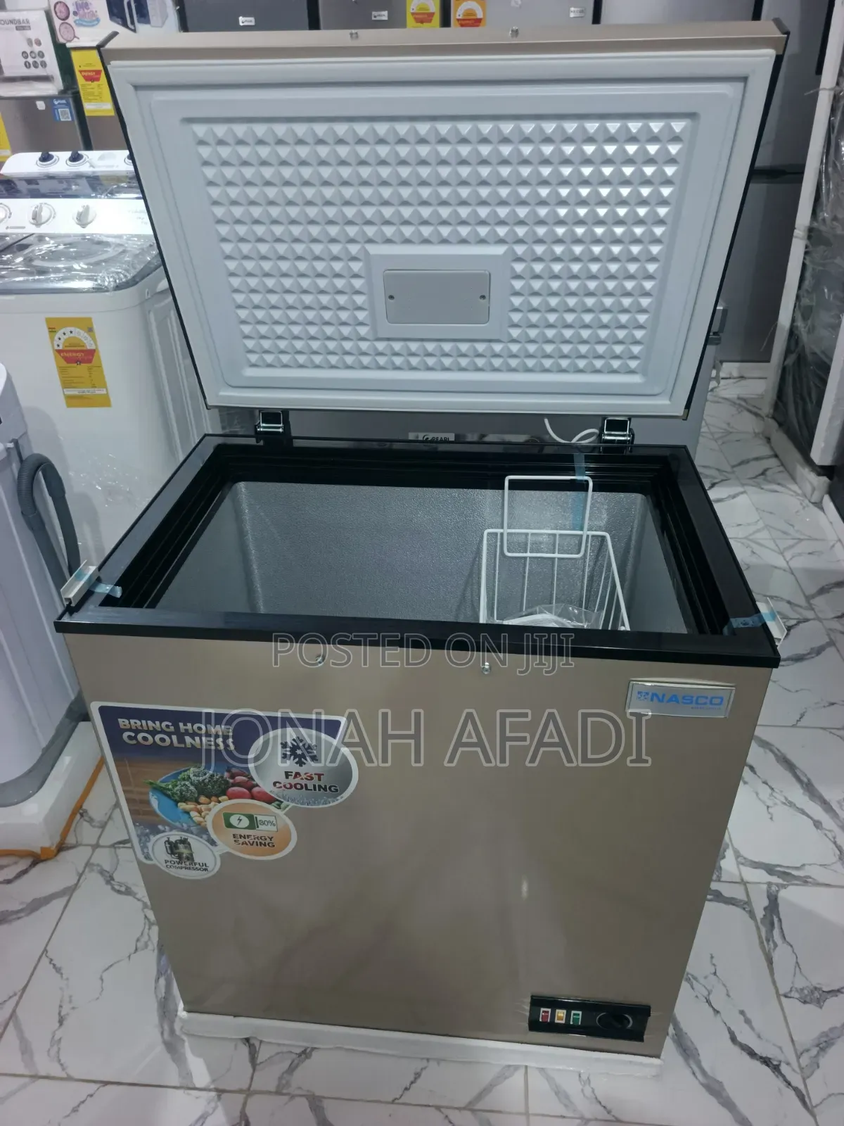 Nasco 150 LTRS Chest Freezer (NAS-200FL-G)