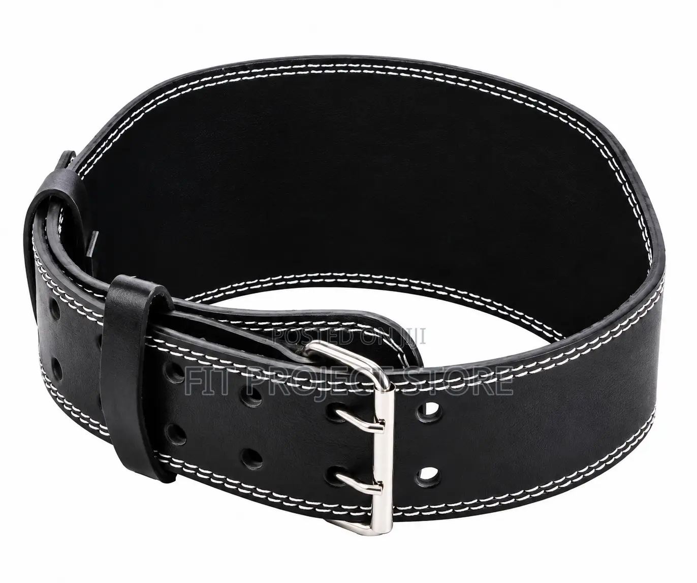 Leather Weightlifting Belt