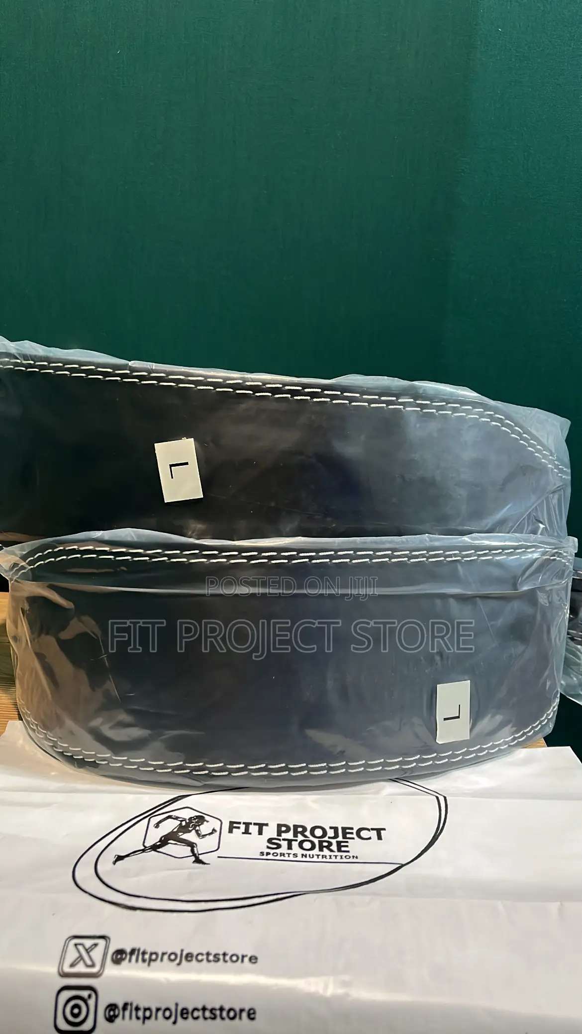 Leather Weightlifting Belt