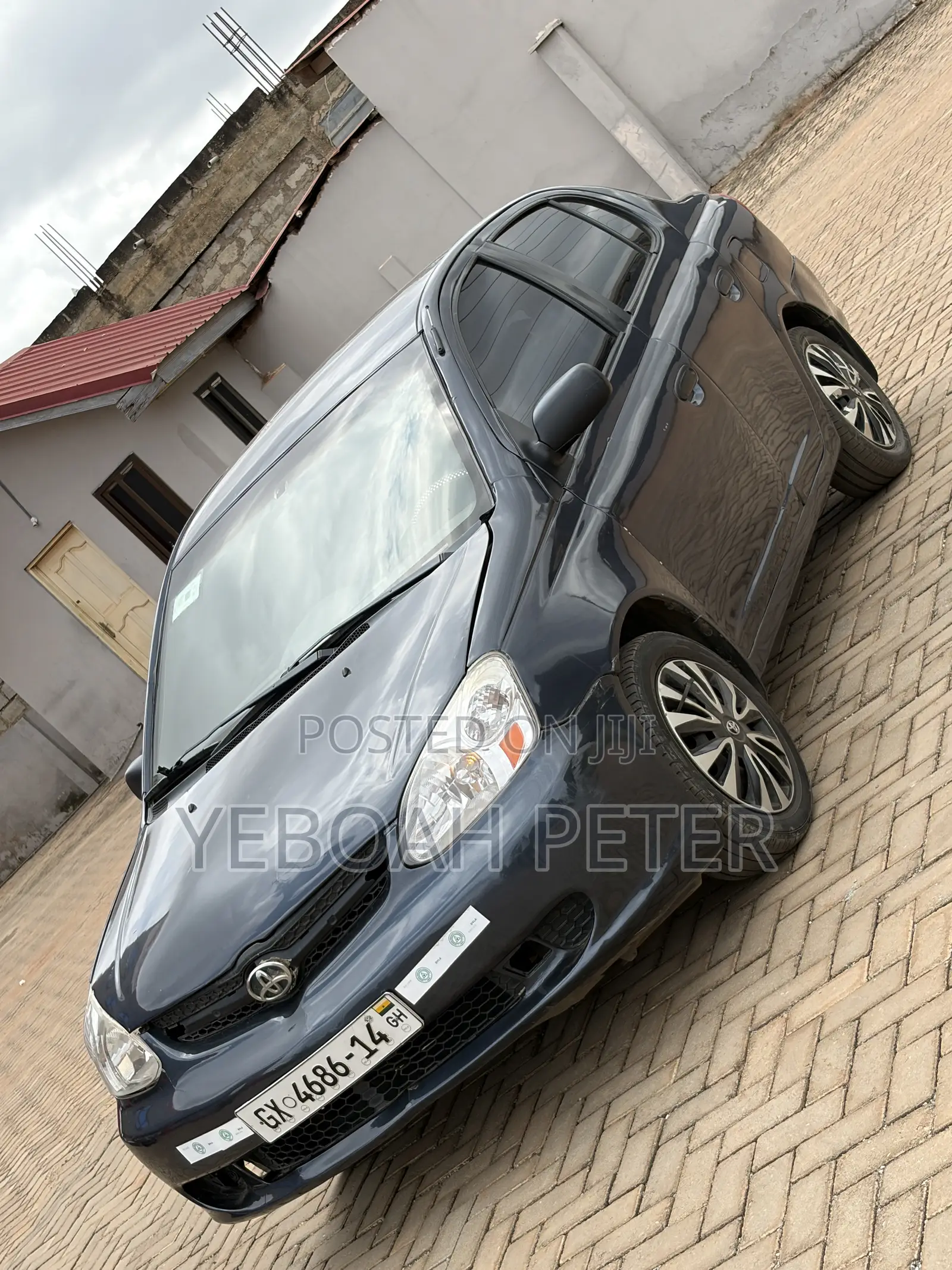 Toyota Echo Sedan 2005 Blue