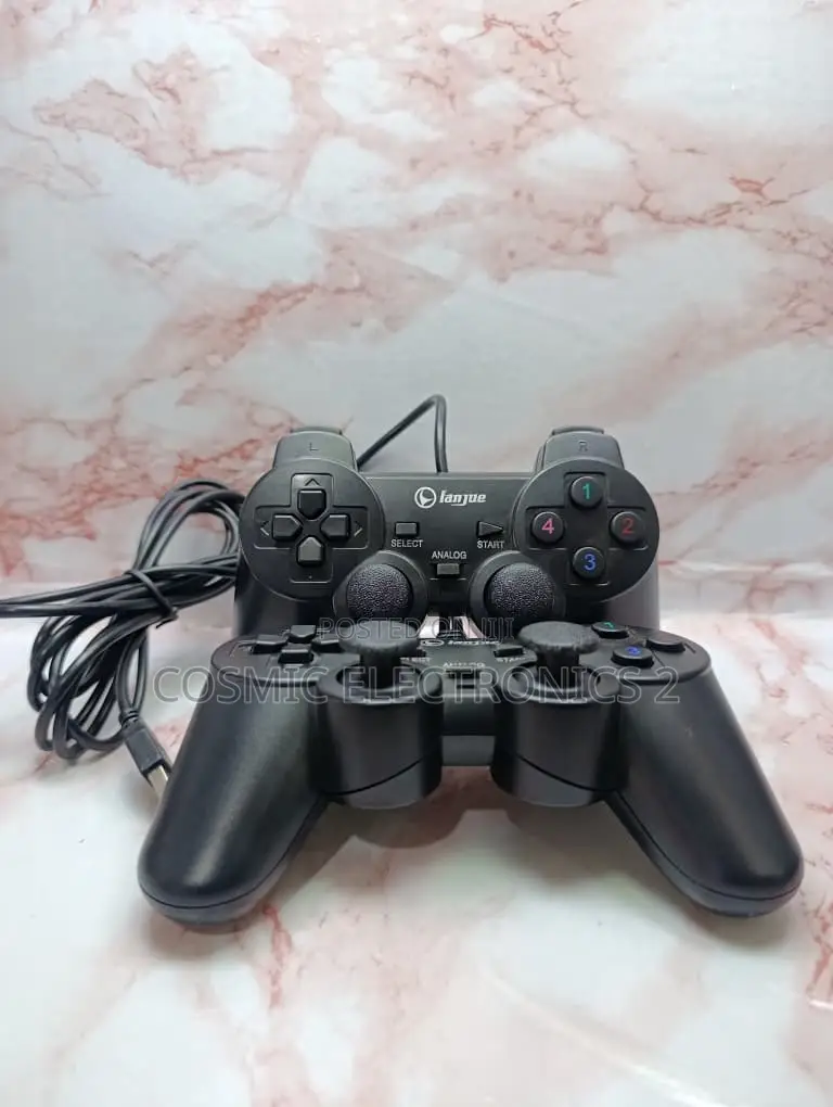 Lanjue Ergonomic 2-in-1 Wired USB Game Pad