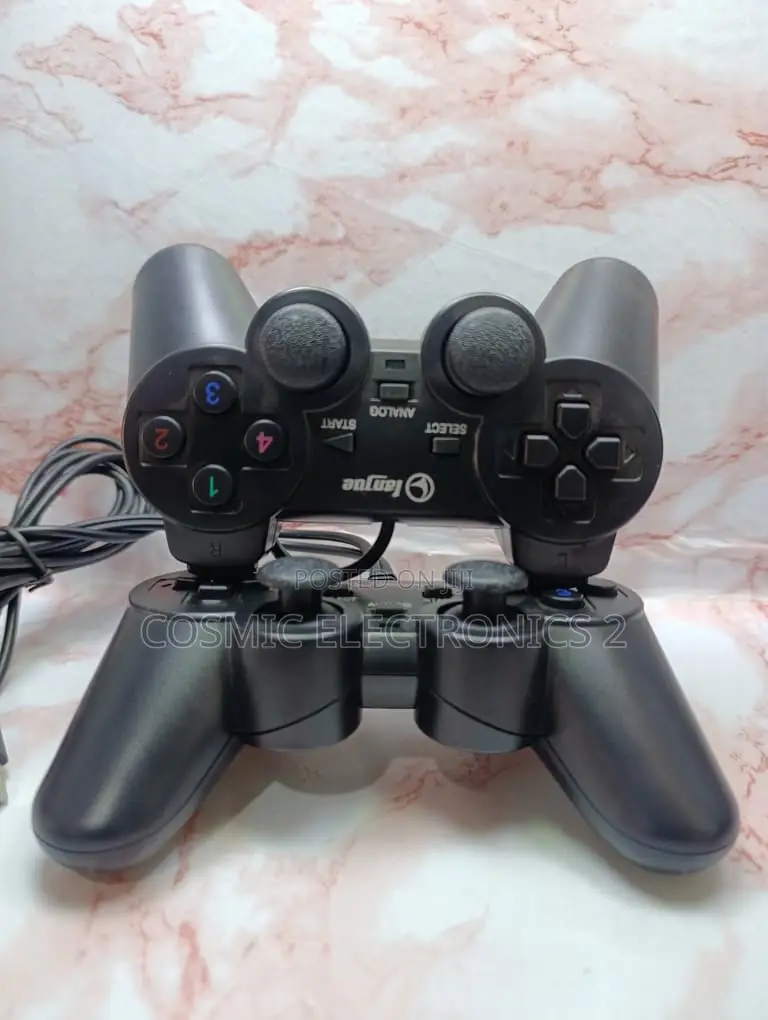 Lanjue Ergonomic 2-in-1 Wired USB Game Pad