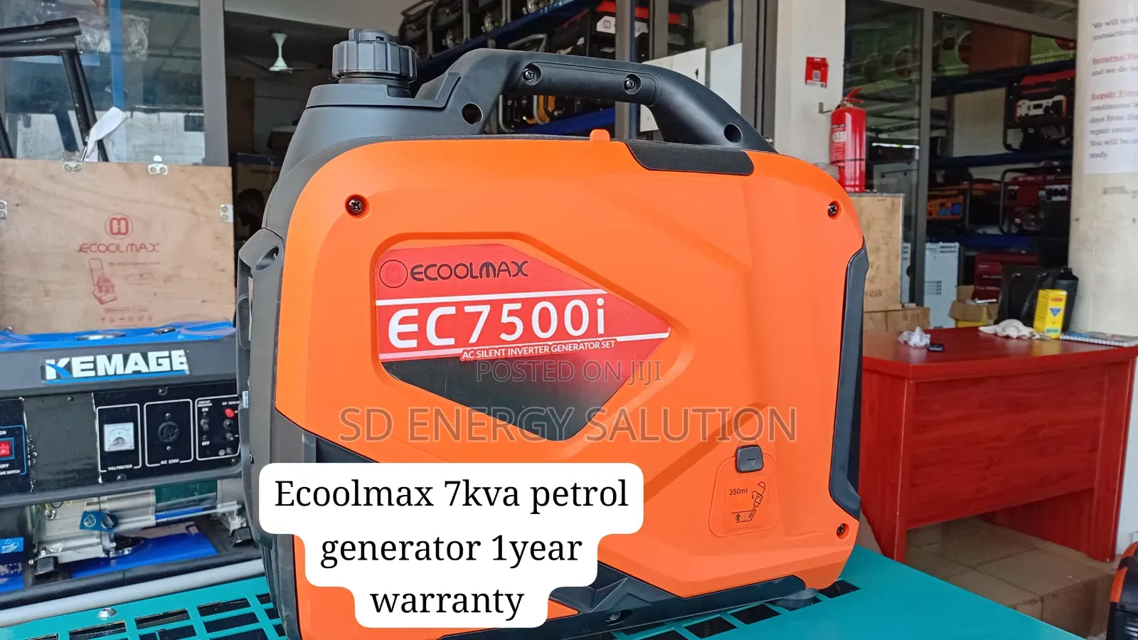 Ecoolmax 7KVA Petrol Generator – Home Office Power Supply