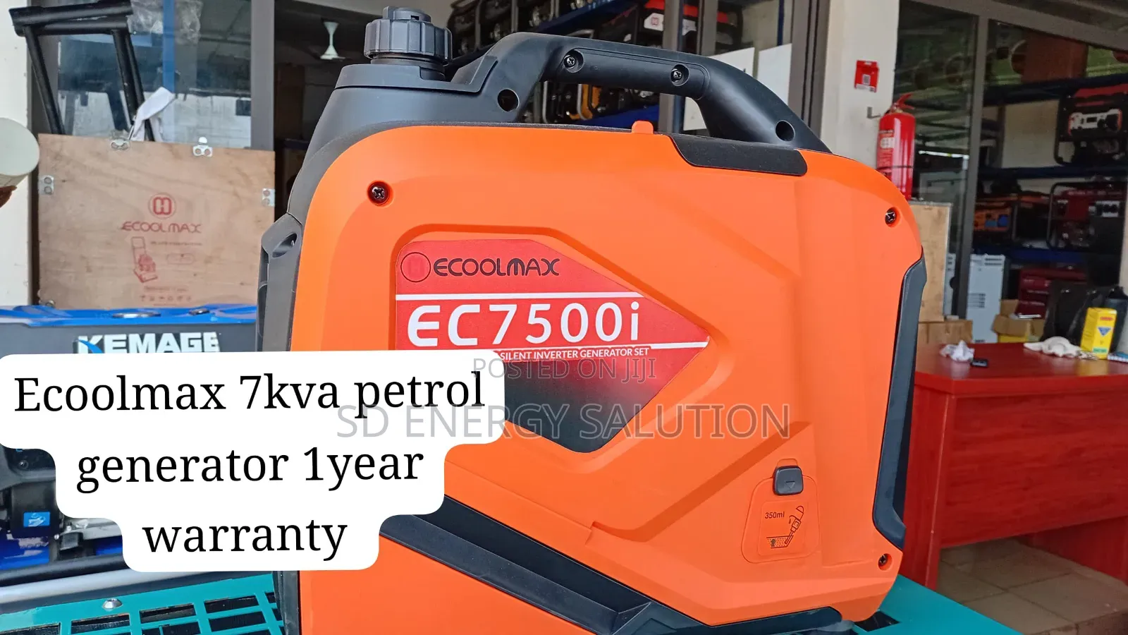 Ecoolmax 7KVA Petrol Generator – Heavy Duty Emergency Backup