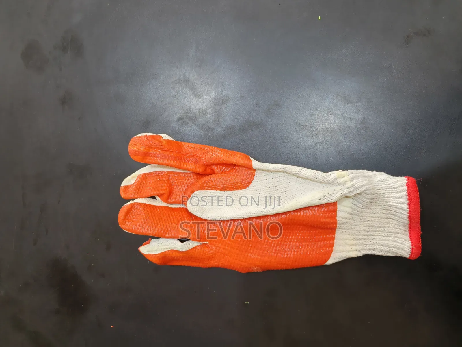 Orange Palm Gloves