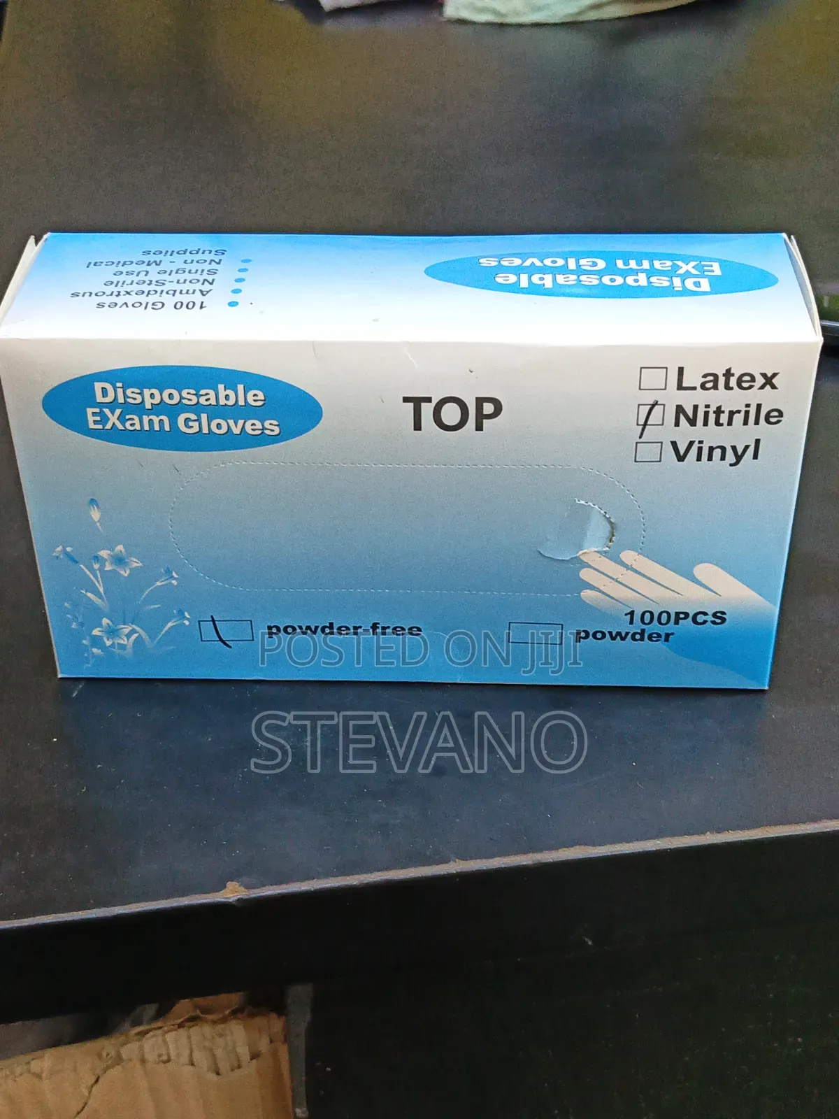 Nitrile Disposable Exam Gloves