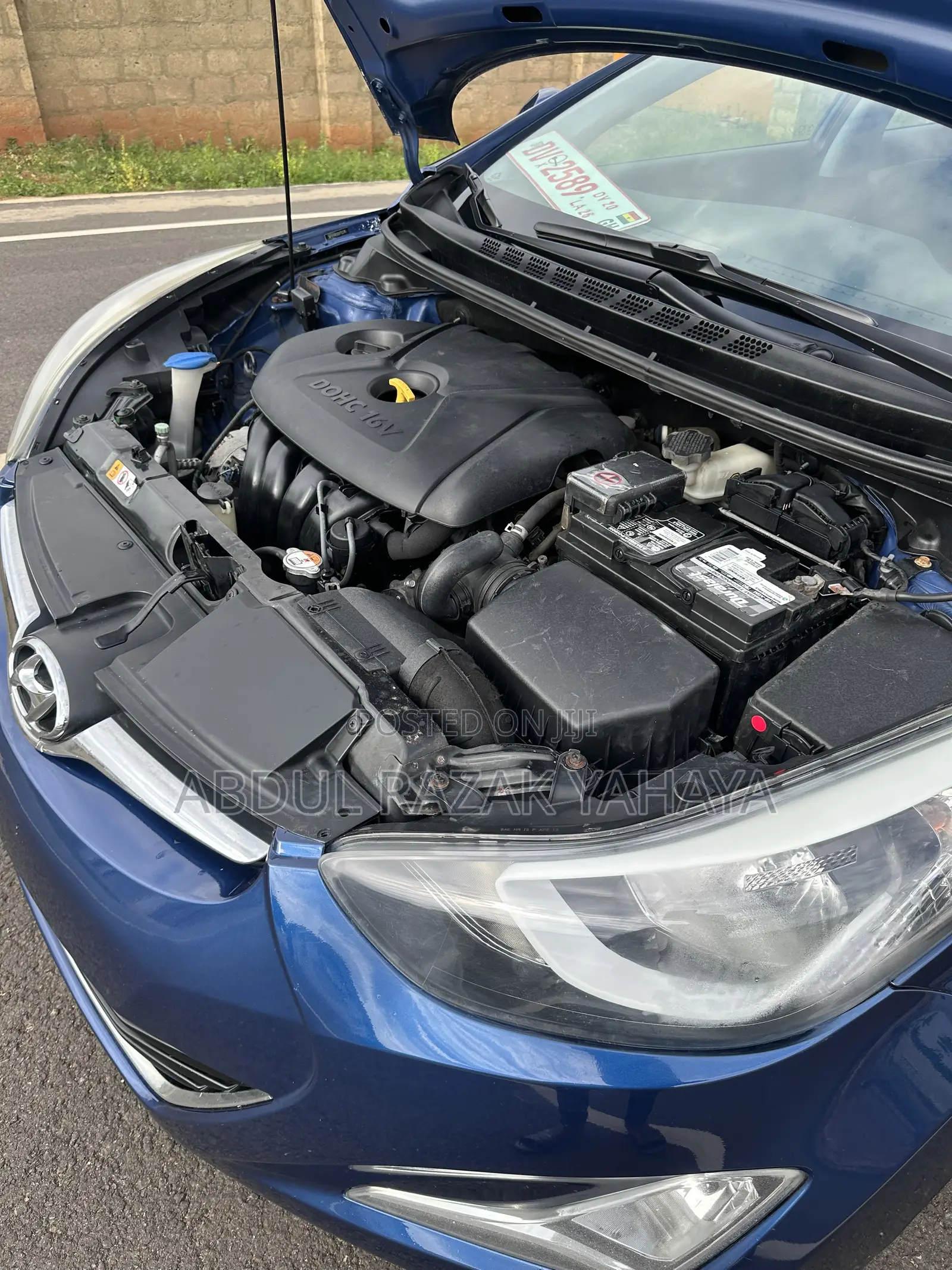 Hyundai Elantra SE Sedan FWD (1.8L 4cyl 6A) 2016 Blue