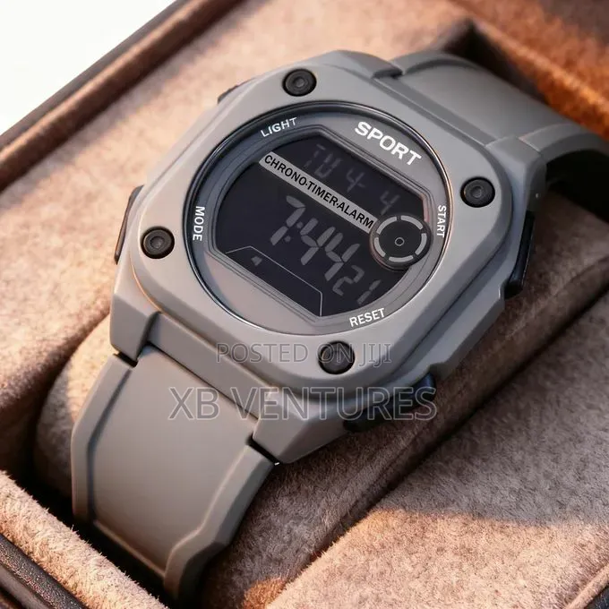 2pcs Versatile Couple Electronic Watch