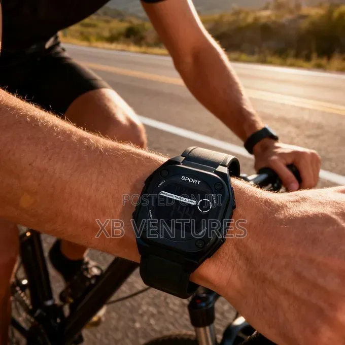 2pcs Versatile Couple Electronic Watch