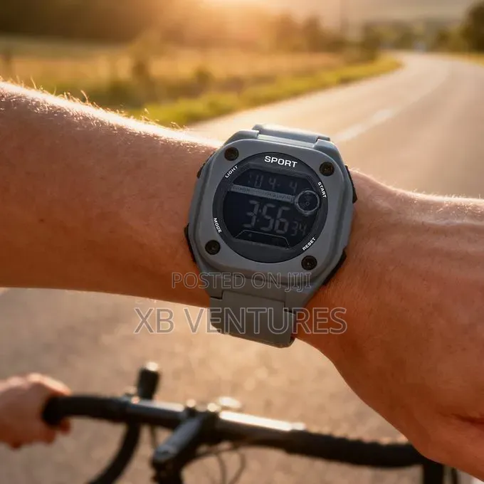 2pcs Versatile Couple Electronic Watch