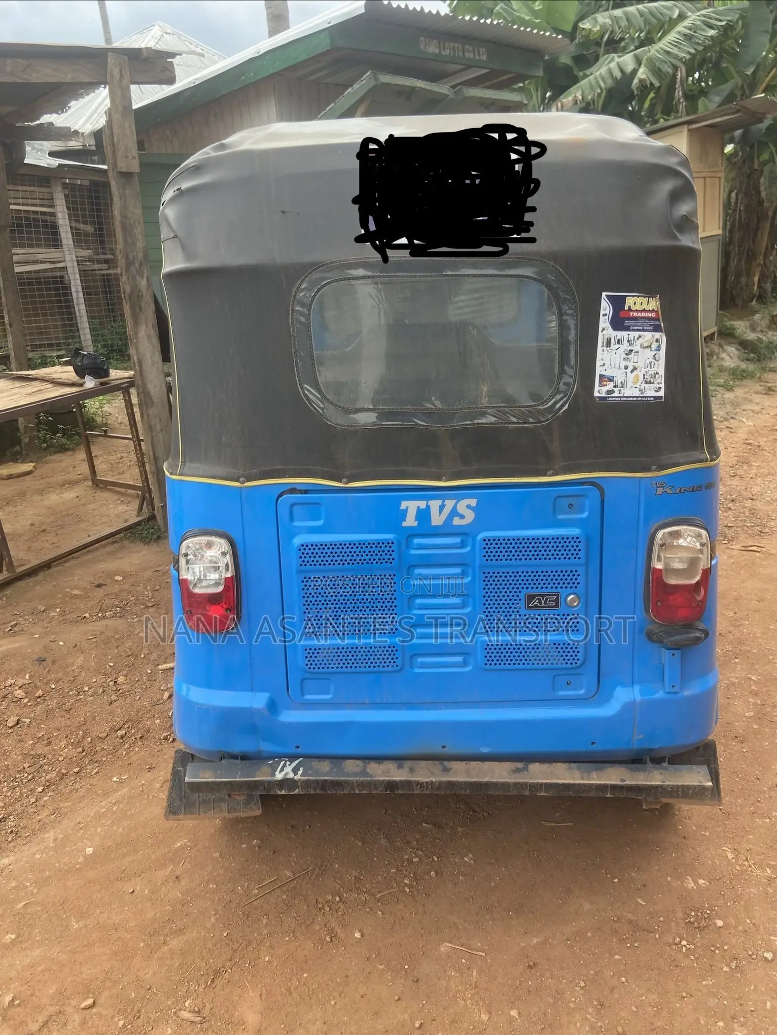 TVS King Deluxe Plus iTouch Start 2025 Blue