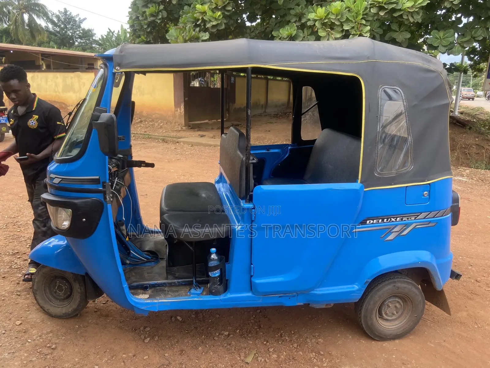 TVS King Deluxe Plus iTouch Start 2025 Blue