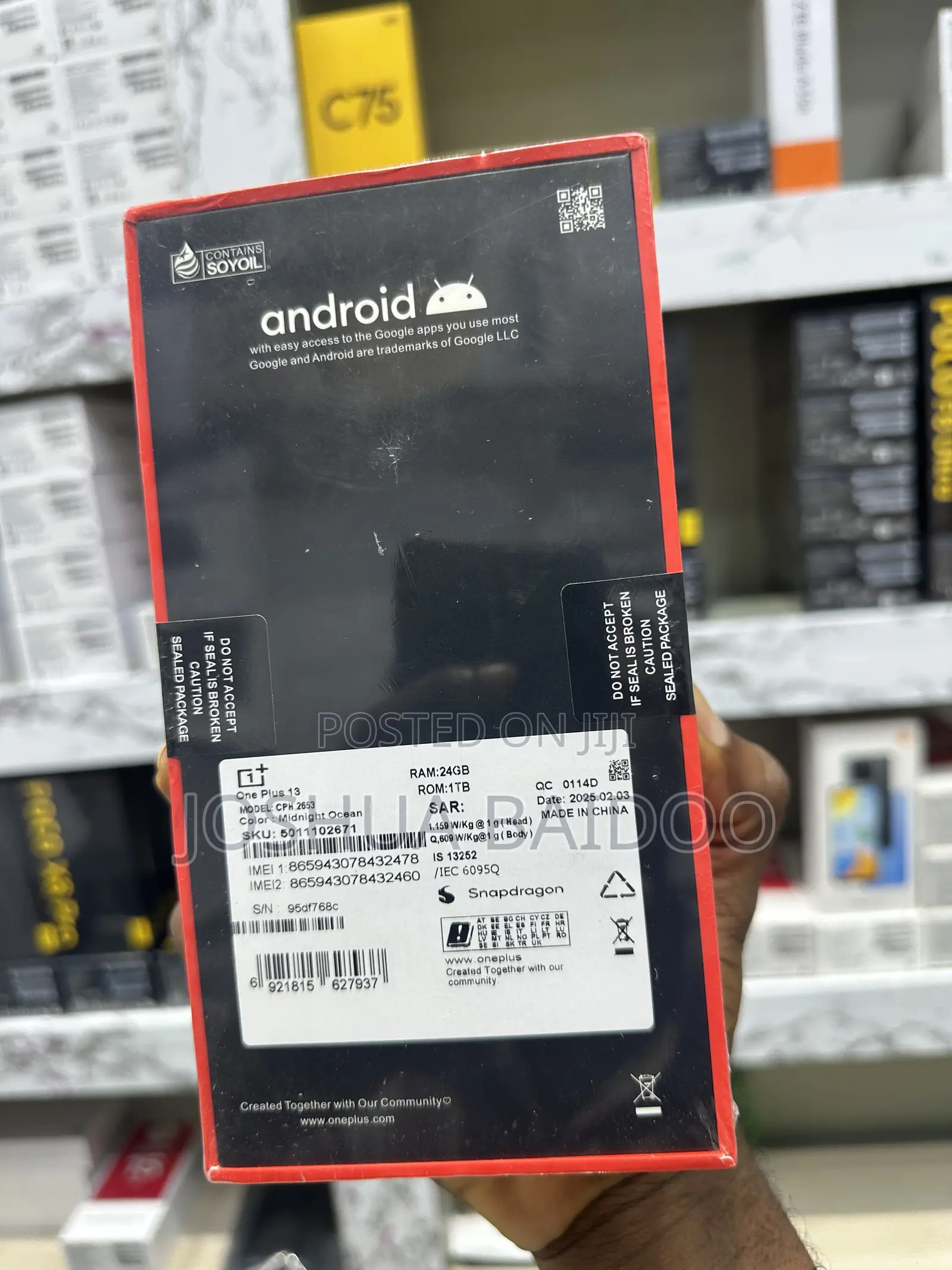 New OnePlus 13 1 TB