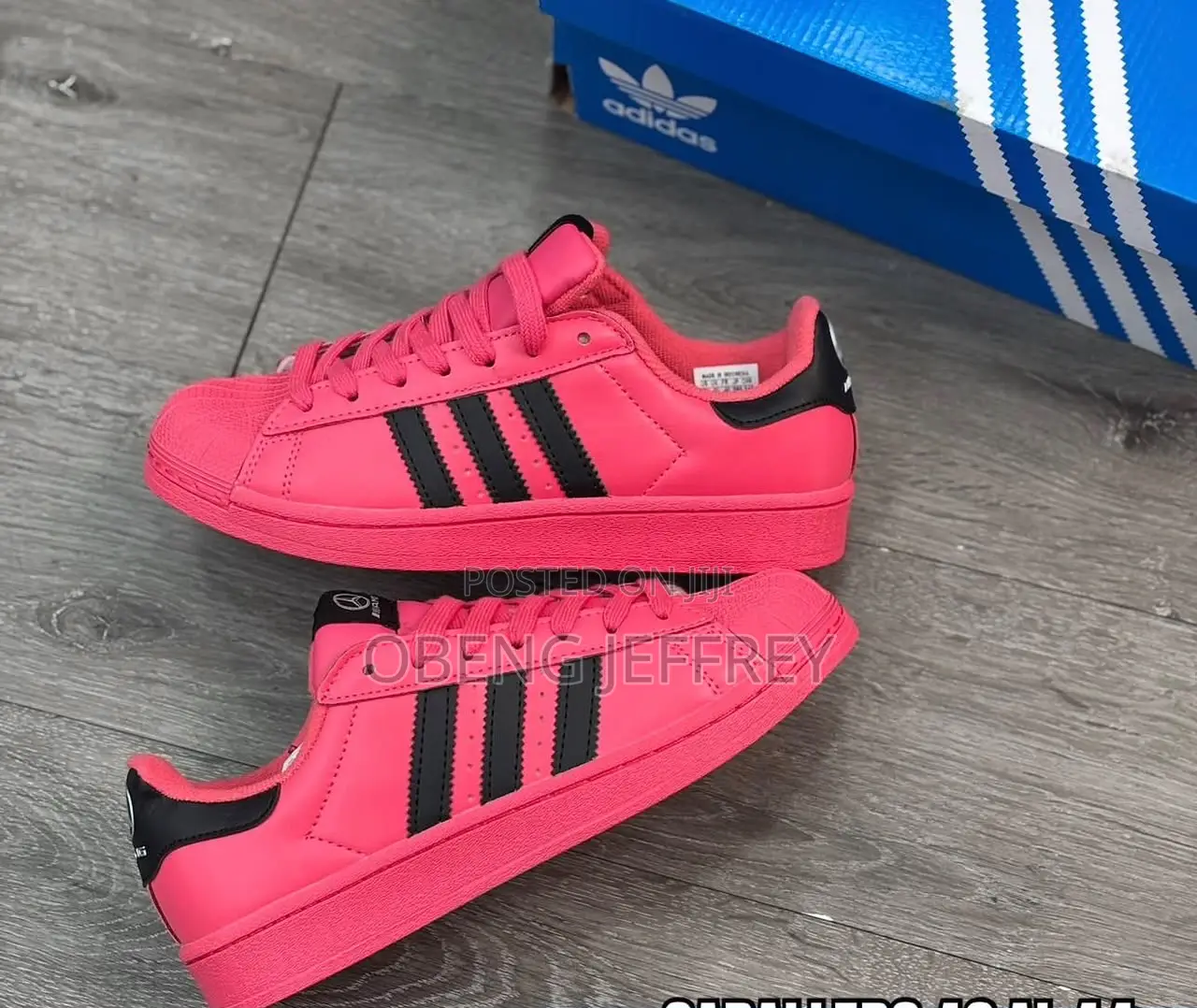 Original Adidas Mercedes AMG Superstar Turbo Pink