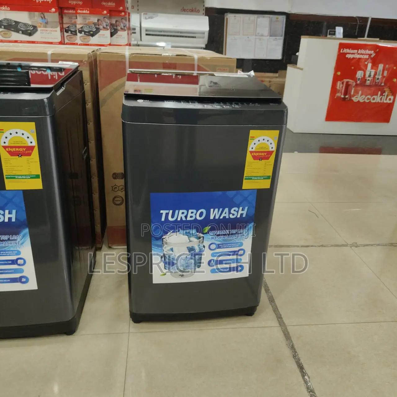 Falaa Deal of the Moment on Our Sleek 10Kg Top Load Washing Machine