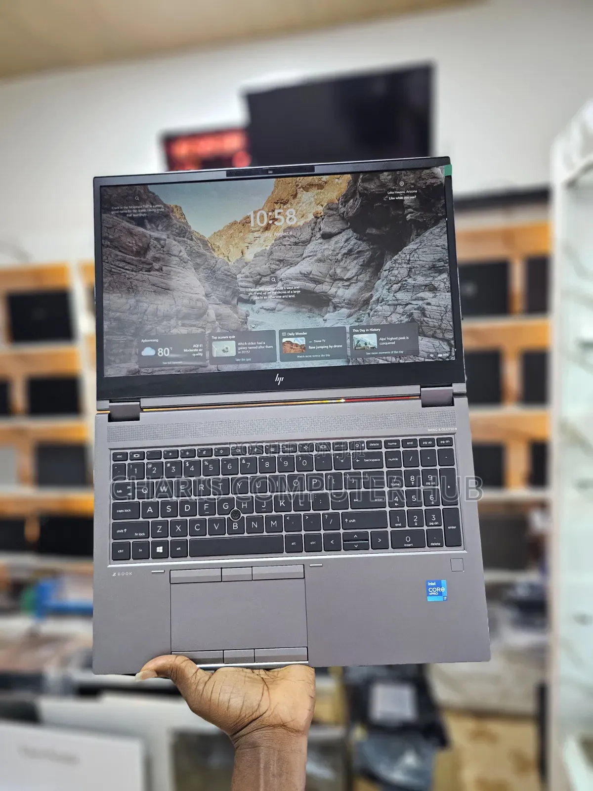 Laptop HP ZBook Fury 15 G8 32GB Intel Core i7 SSD 512GB