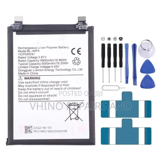 Original Infinix Note 30 Battery