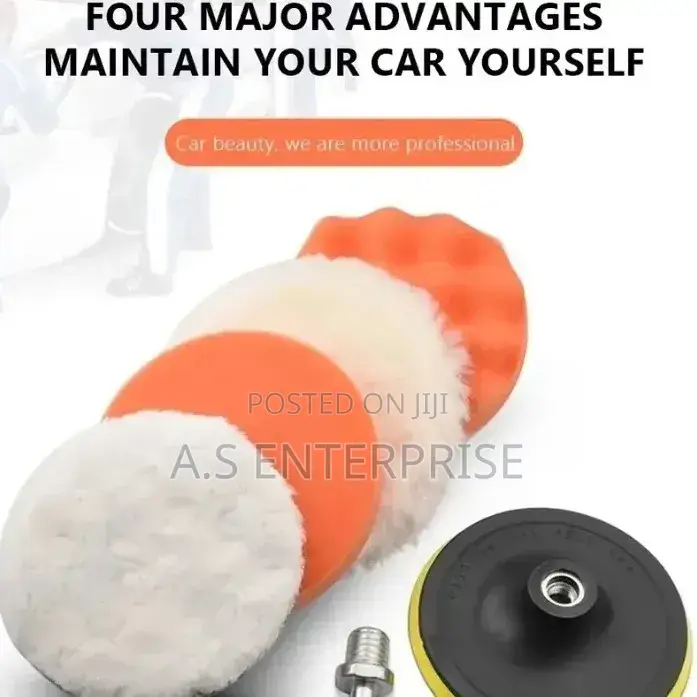 Polishing Pads Kit, Sponge Buffing Pads,Buffer for Car