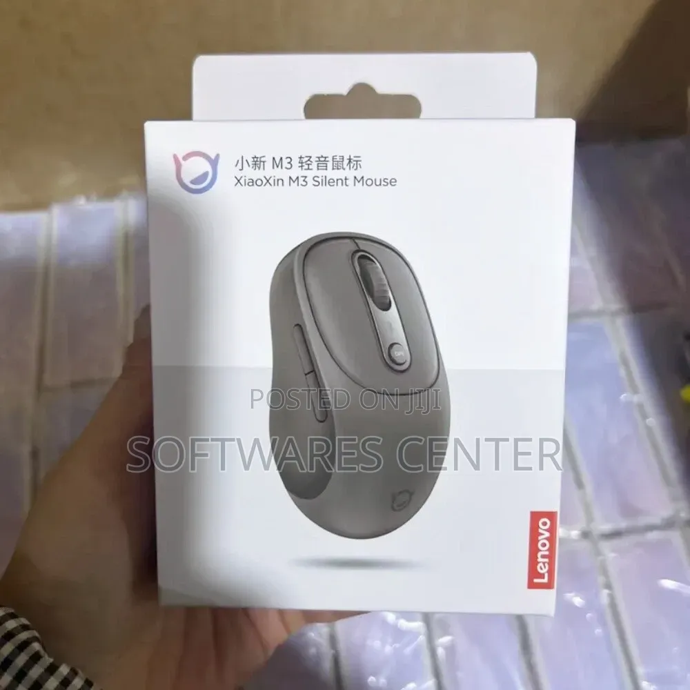 Lenovo XiaoXin M3 Bluetooth Silent Mouse 3 Devices Connection