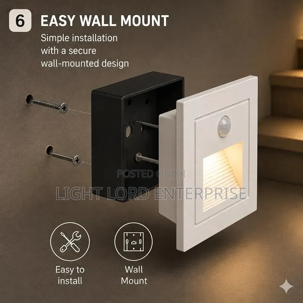 Fast Dectertor Staircase Motion Light