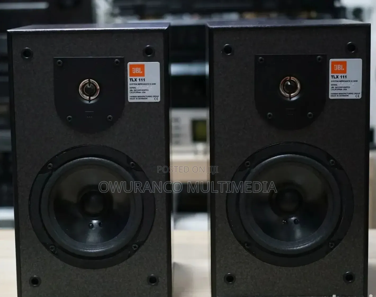 JBL TLX 111 Bookshelf Champion: Studio Cabinet Deep Bass Punch