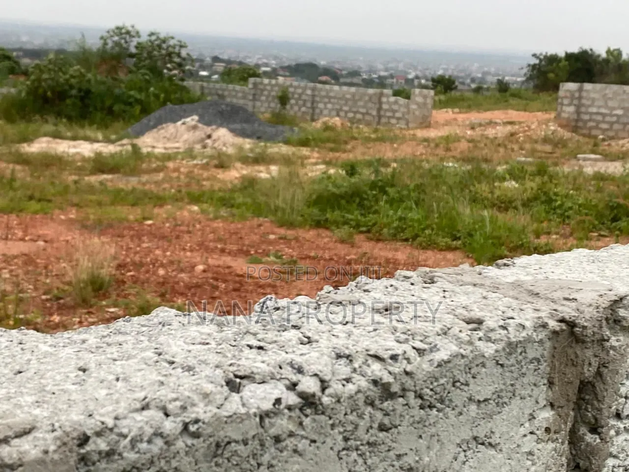 Four Plots of Land for Sale Located at Oyibi and Each Plot
