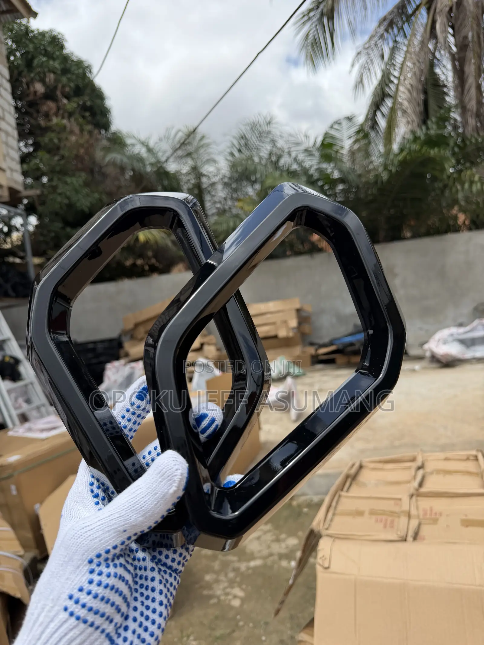 Honda CRV 2023 -2025 Hybrid Front Bumper Lower Side Trim Black