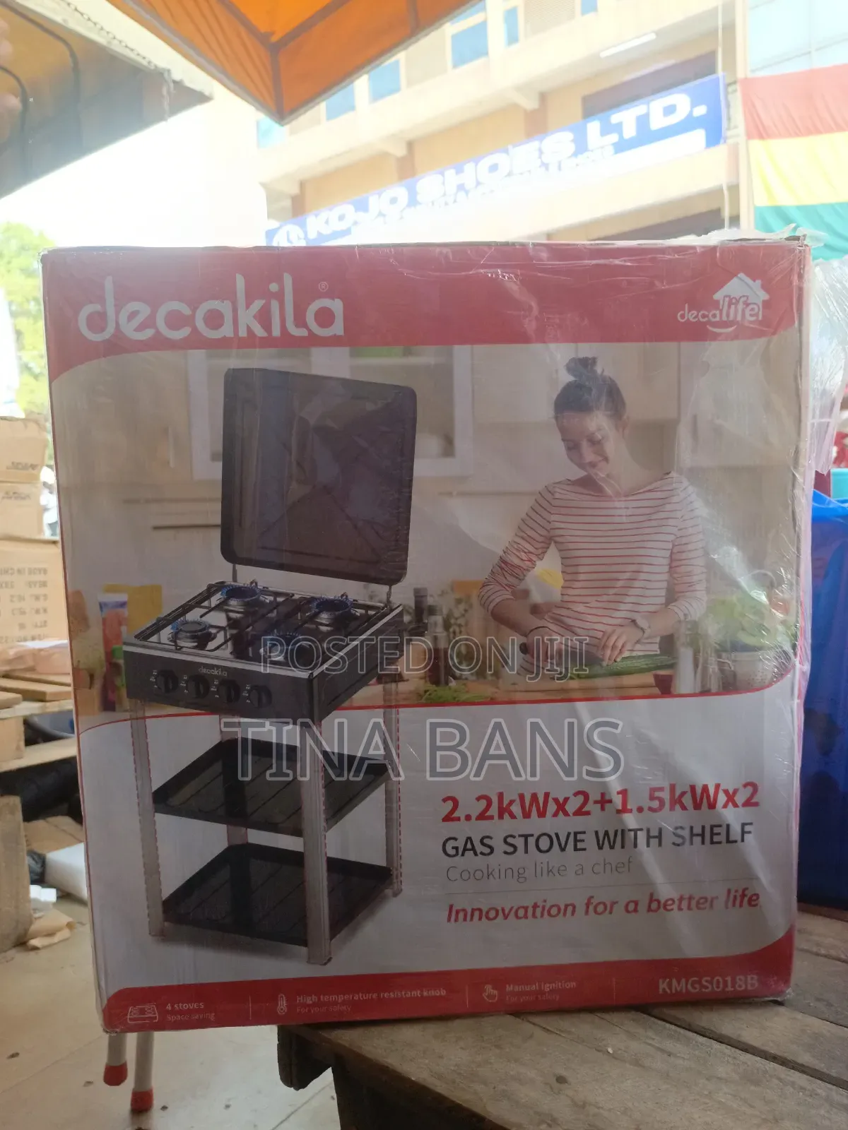 Dekakila 4 Burner With Stand