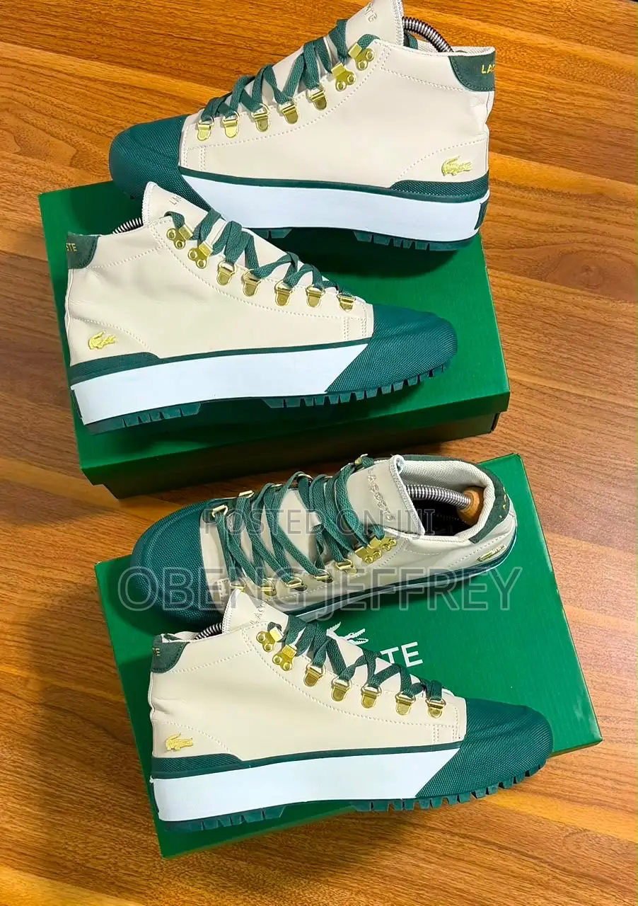 Original Lacoste Grip Shot Cream, Gold, Green