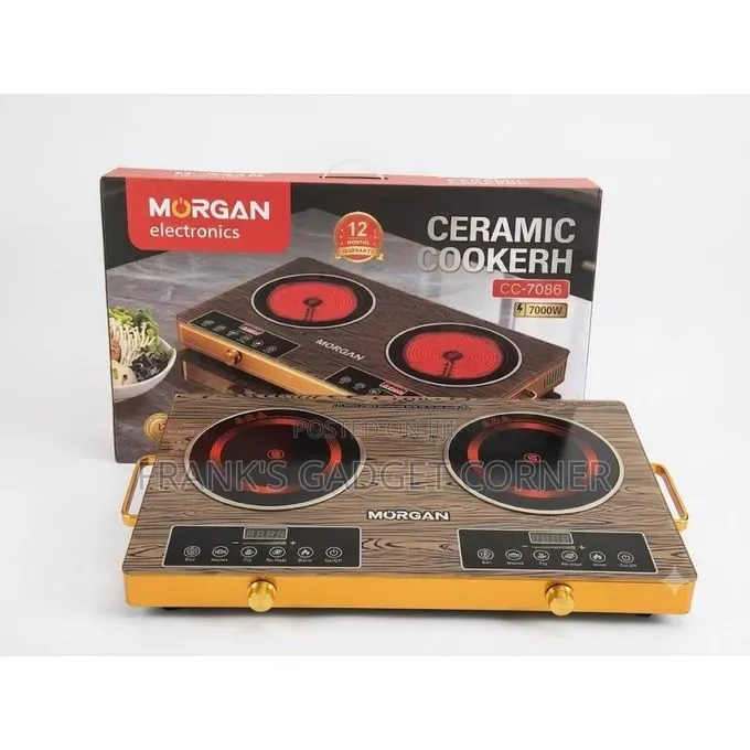 MORGAN Double Ceramic Infrared Cooker