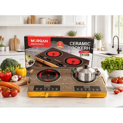 MORGAN Double Ceramic Infrared Cooker