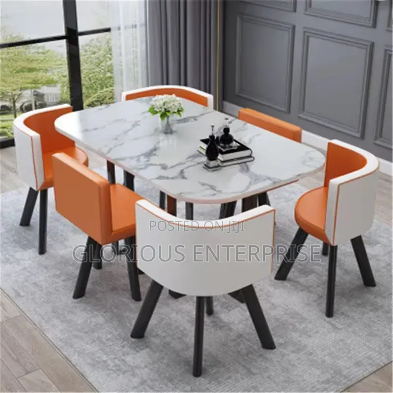 6 in 1 Luxury Dining Table