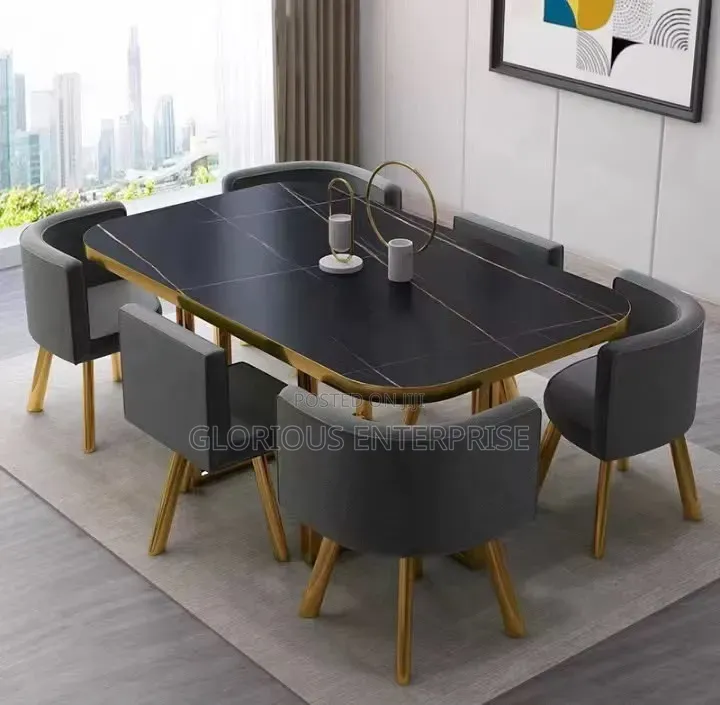 6 in 1 Luxury Dining Table