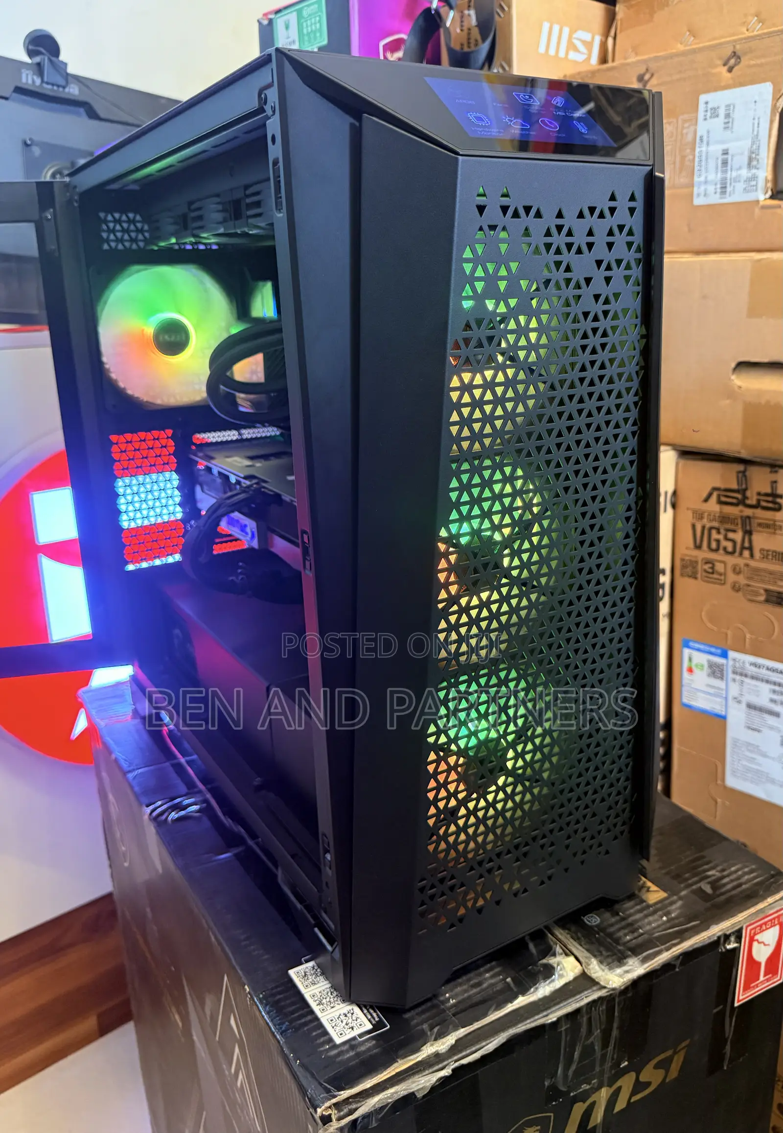 New Desktop Computer MSI model 32GB Intel Core i7 SSD 2T