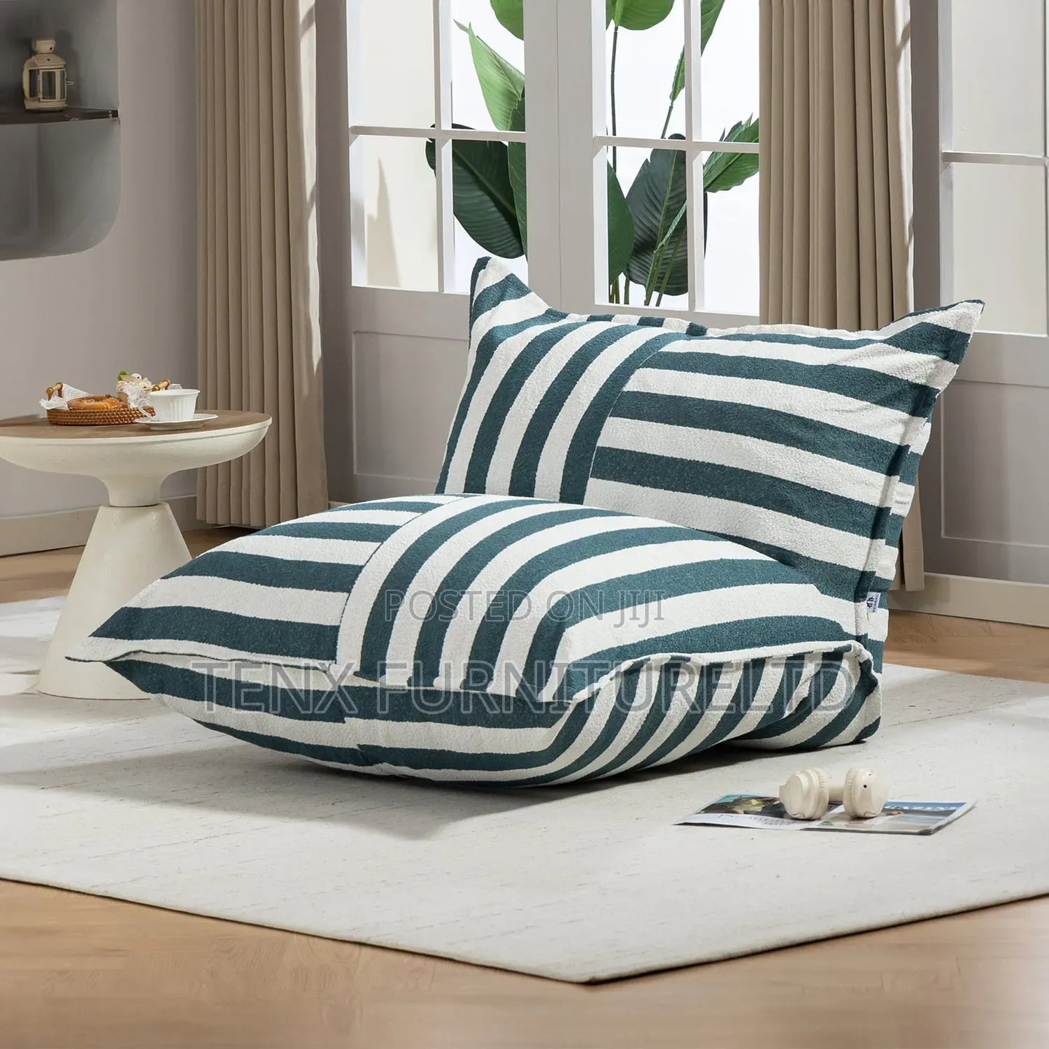 Bean Bag (Stripped Colors)chair