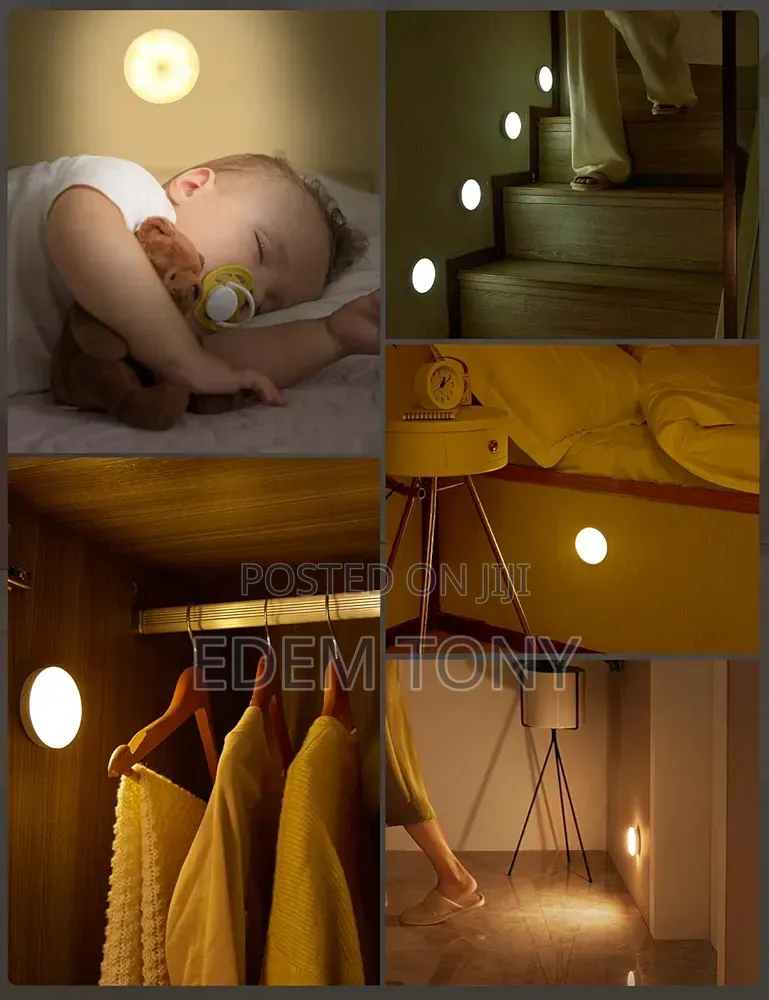 Motion Sensor- Lights Indoor - 8 Pack