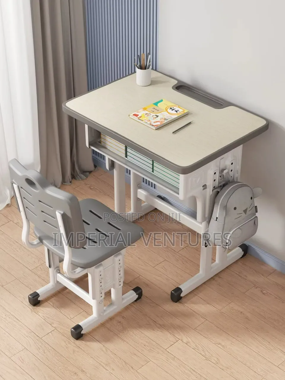 Durable Kids Learning Chair and Table