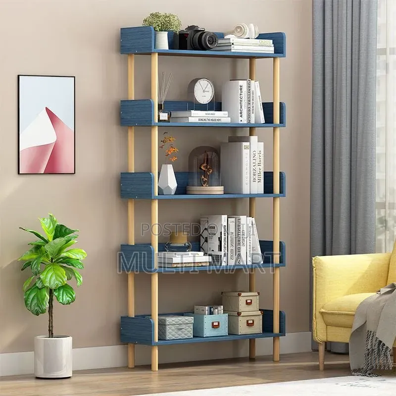 Bookshelf Storage Rack Organizer