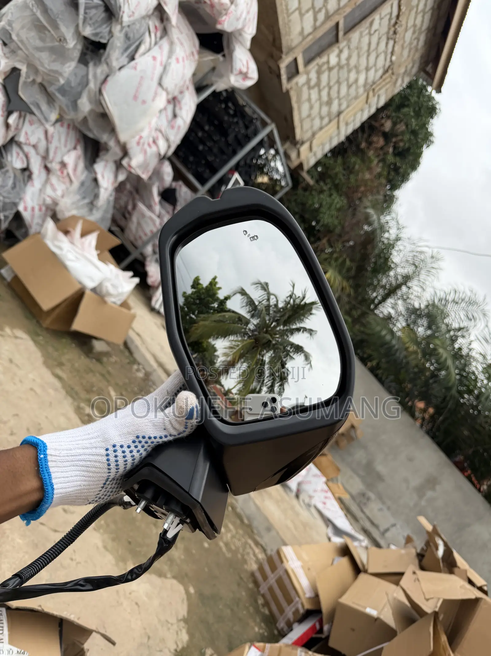 Honda CRV 2023 - 2025 Driving Mirror With Light and Sensor