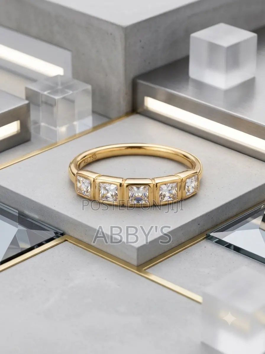 The Lumina 5-Stone Engage/Promise Ring