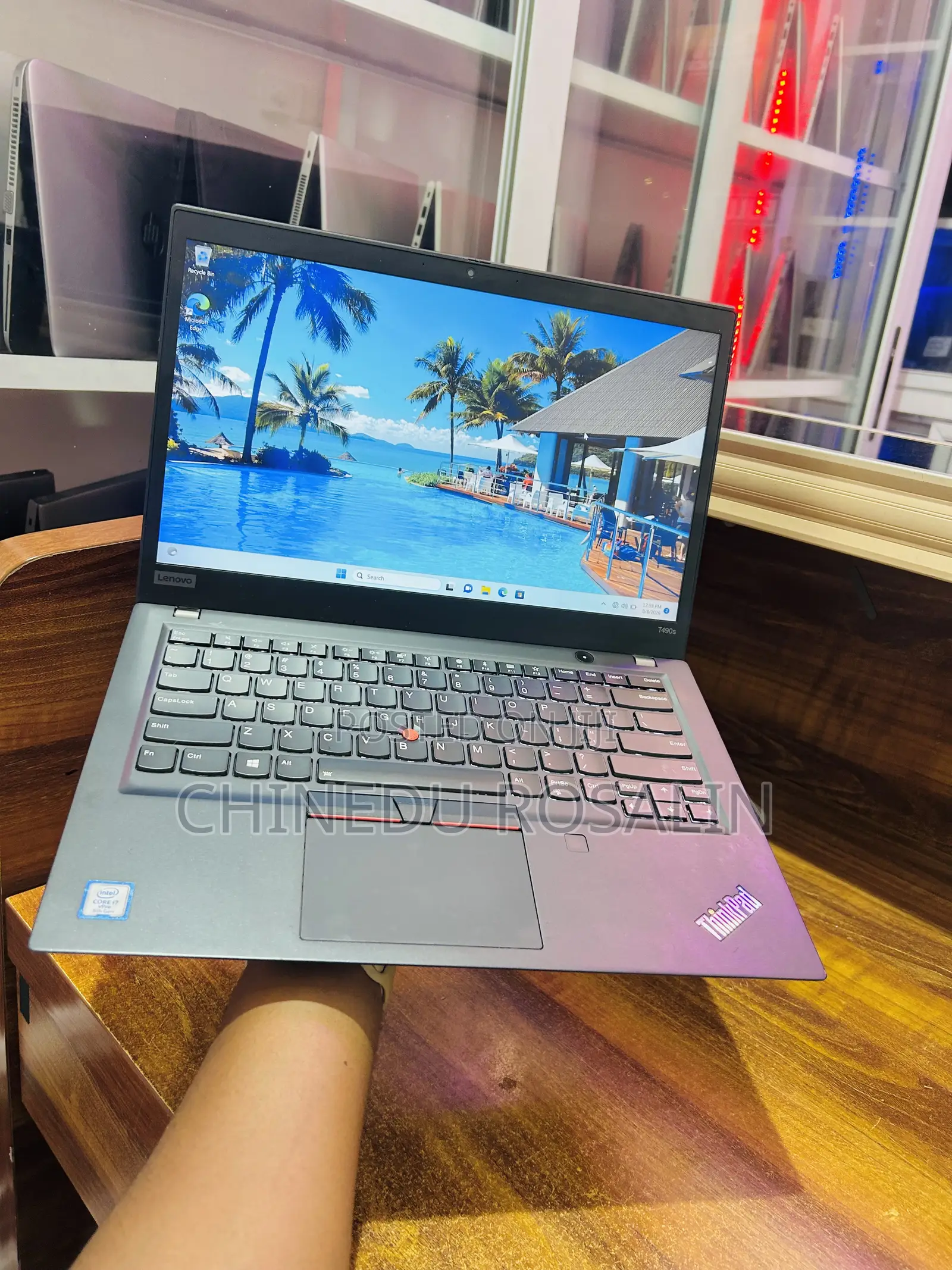 Laptop Lenovo ThinkPad T490s 8GB Intel Core i7 SSD 256GB