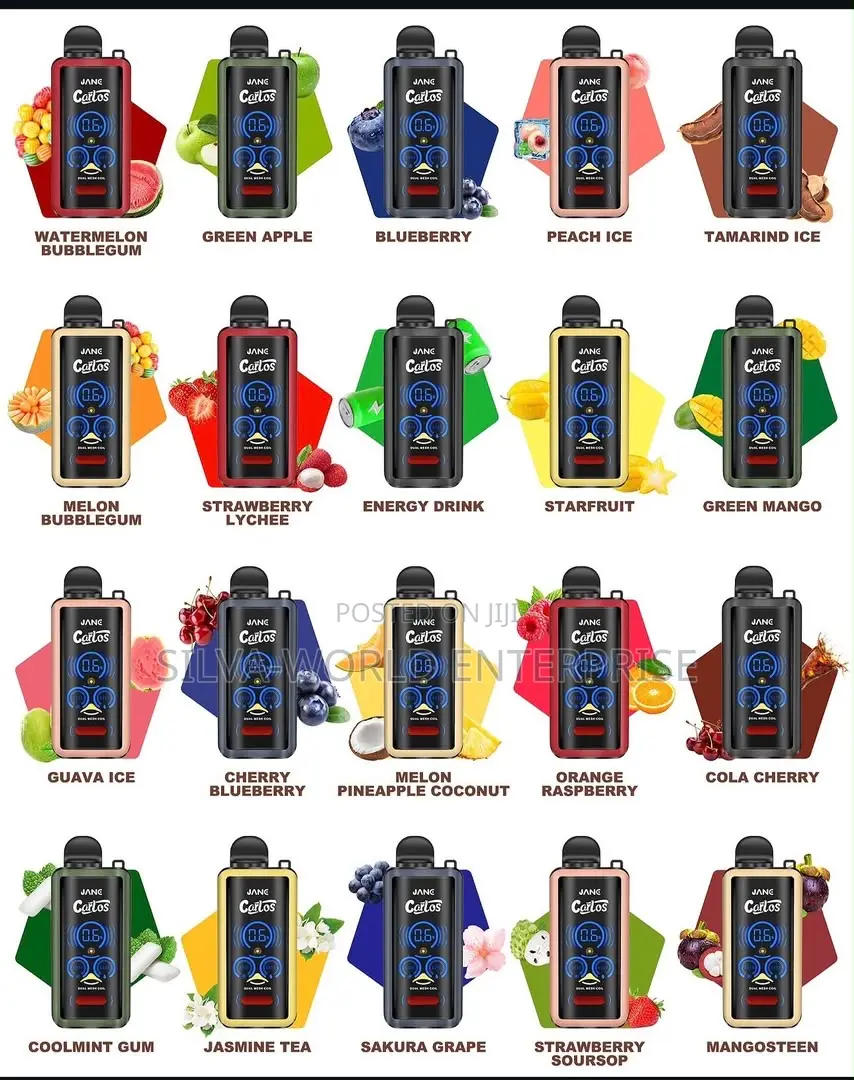 Rechargeable JANG Carlos 32,000 Puffs Vape