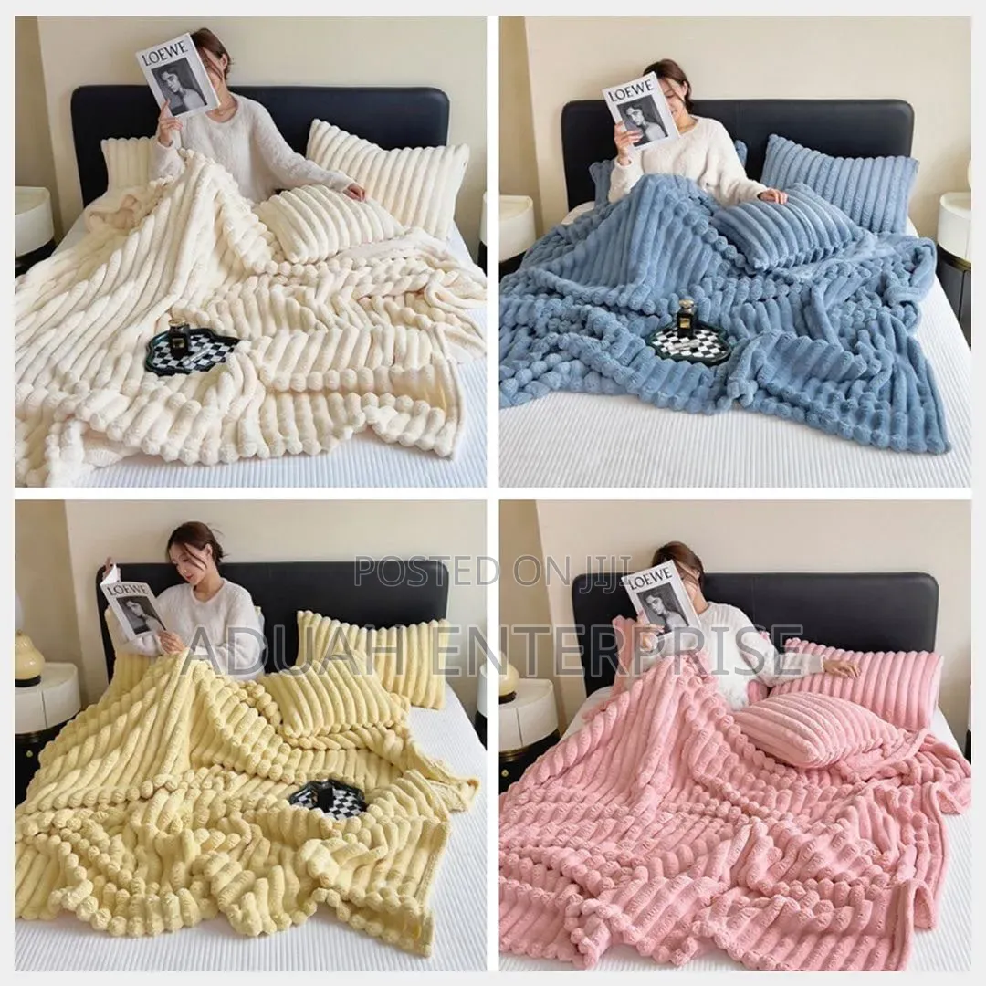 Fluffy Bedsheets With 2 Pillowcases