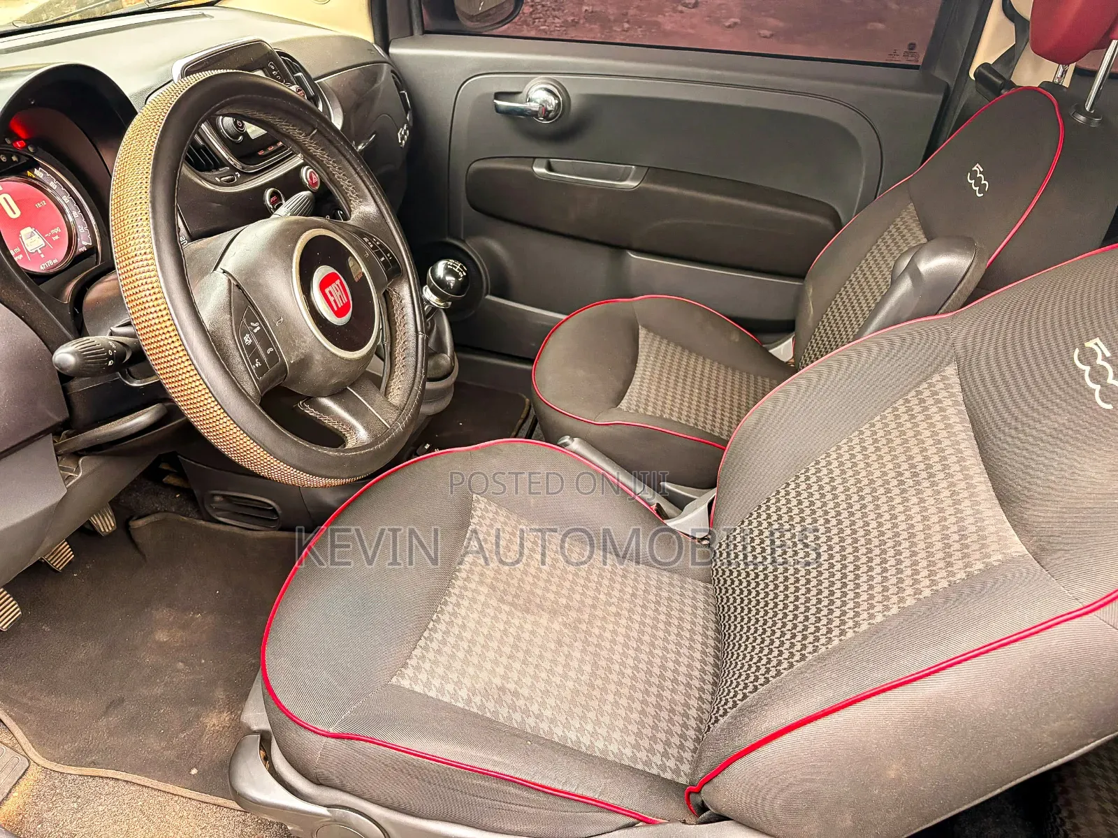 Fiat 500 2017 Brown
