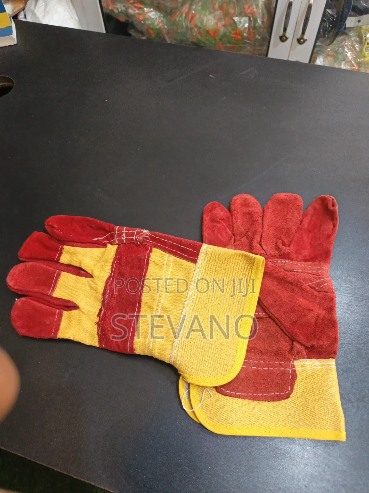 Coated Leather Hand Gloves
