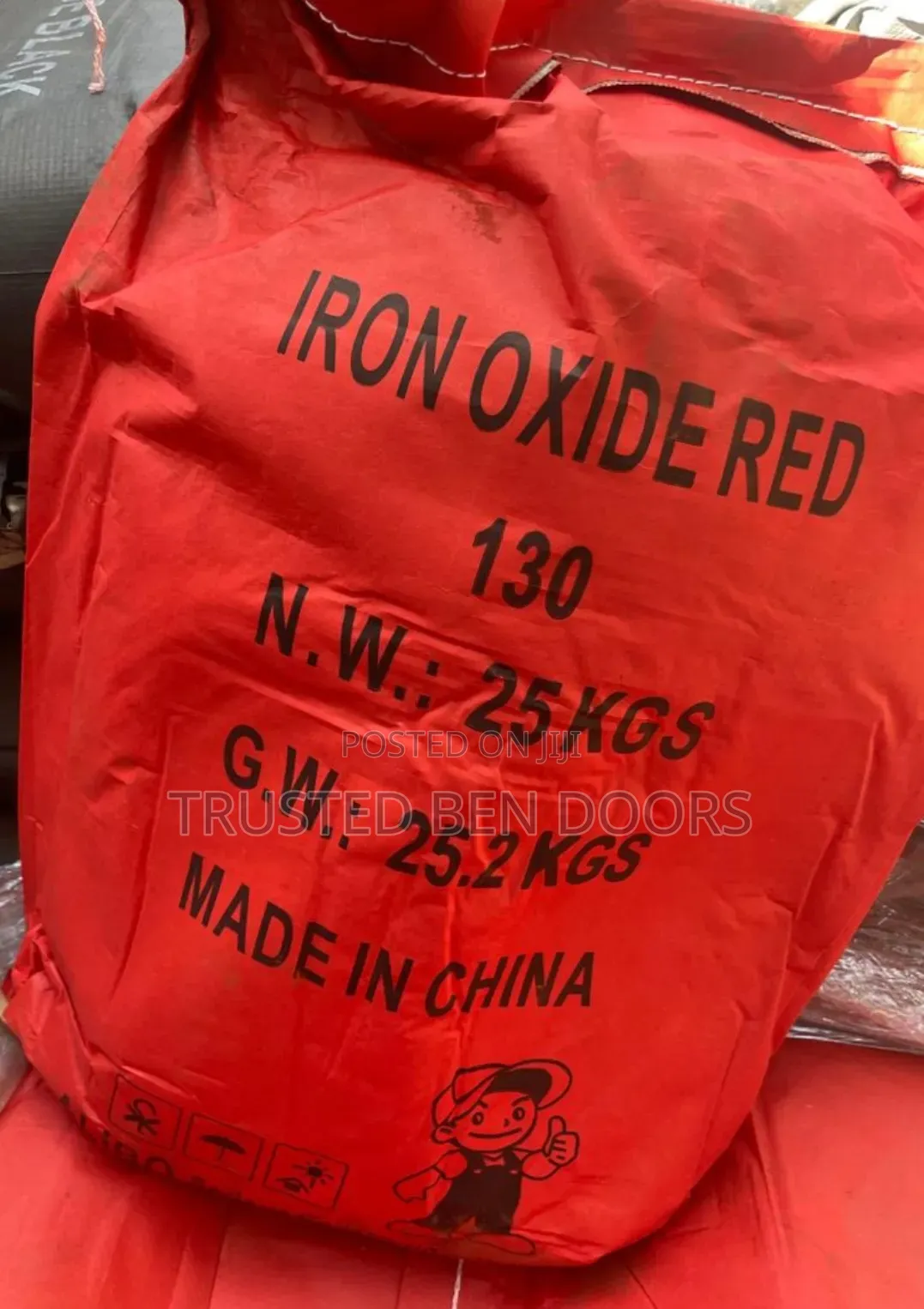 Red Iron Oxide Color Pigment for Construction Works