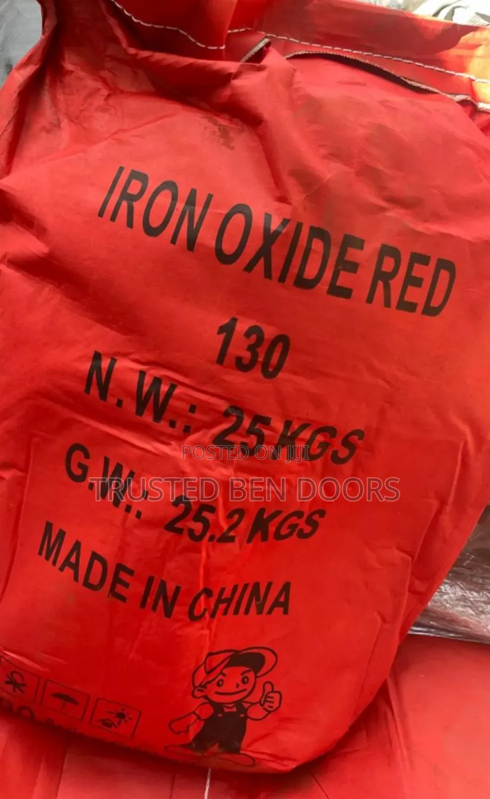 Quality 25kg Red Iron Oxide Pigment