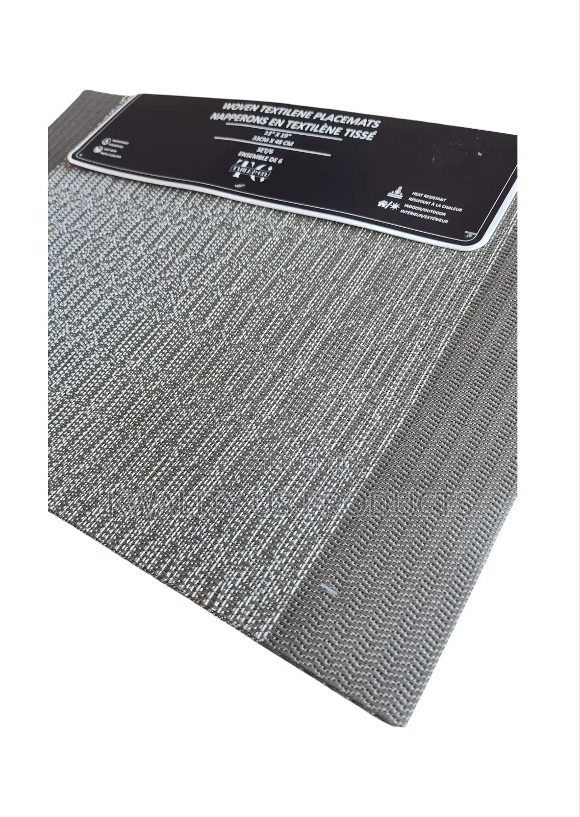 Table Co Rectangular Woven Placemats - 6 Set